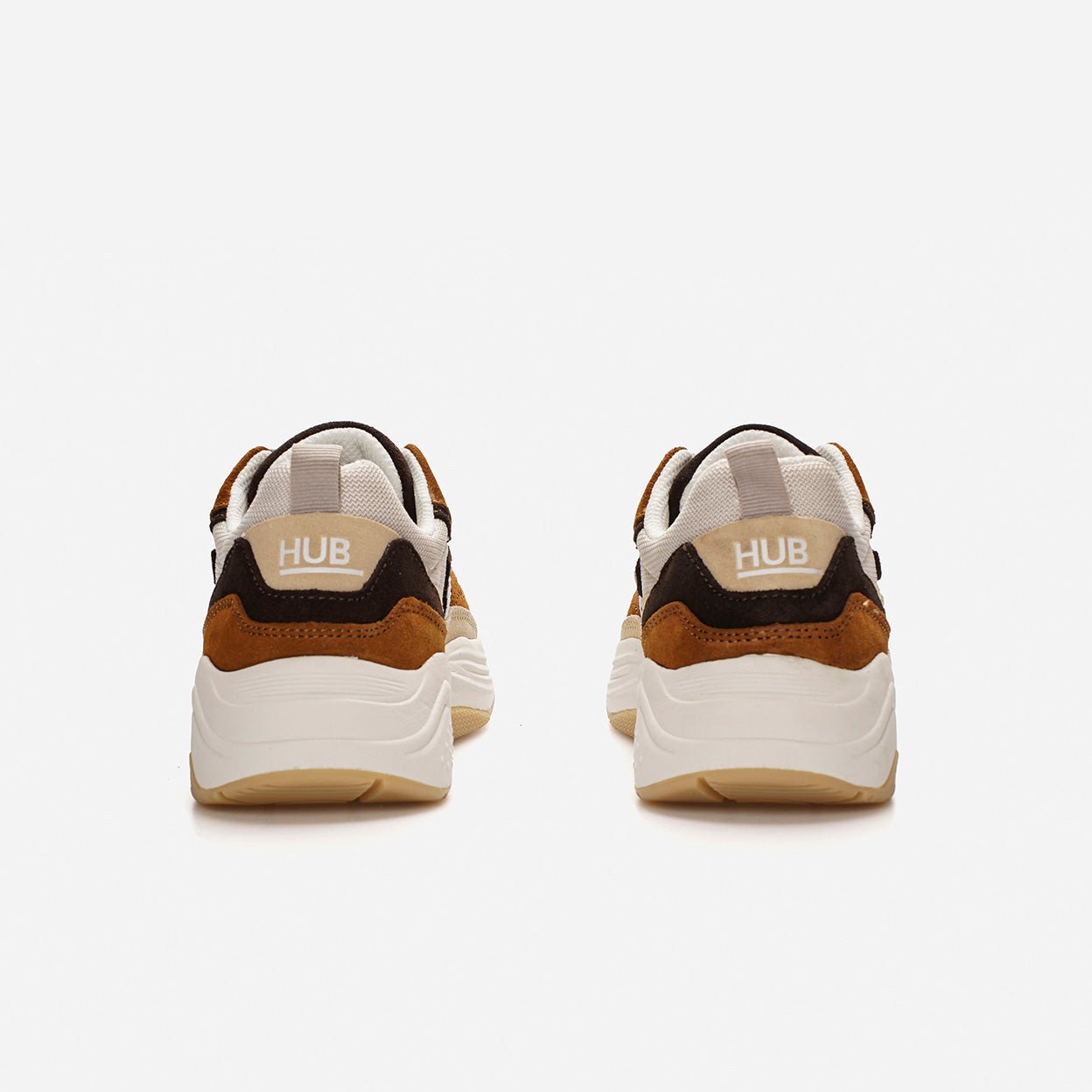 Glide | Light Beige/Off White/Cognac | Women - hubfootwear