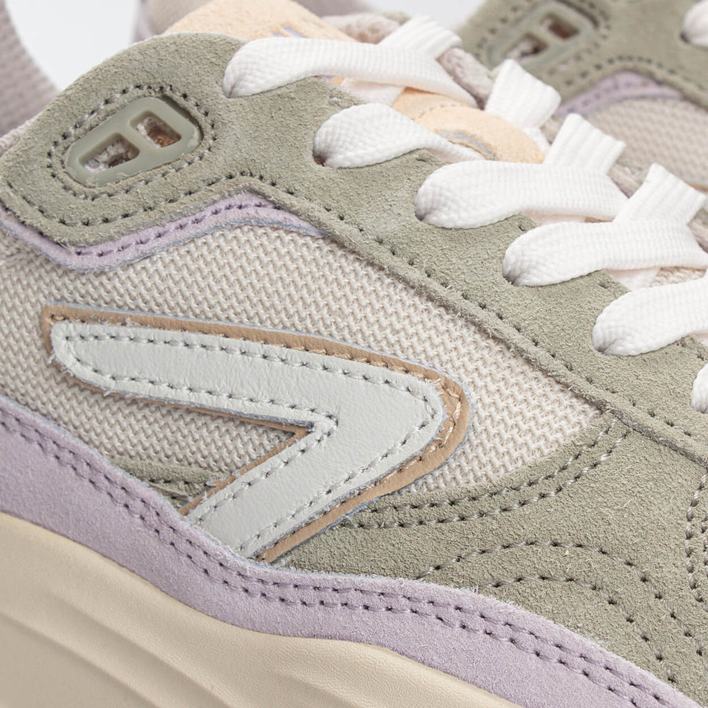Glide | Light Beige/Off White/Lilac | Women - HUB Footwear