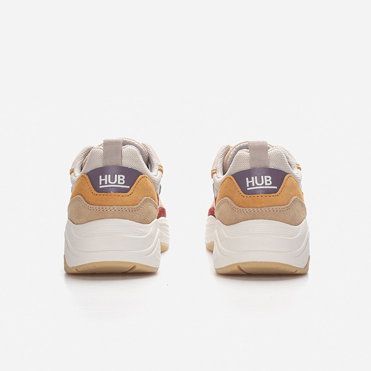 Glide | Light Beige/Off White/Red Ochre | Women - hubfootwear