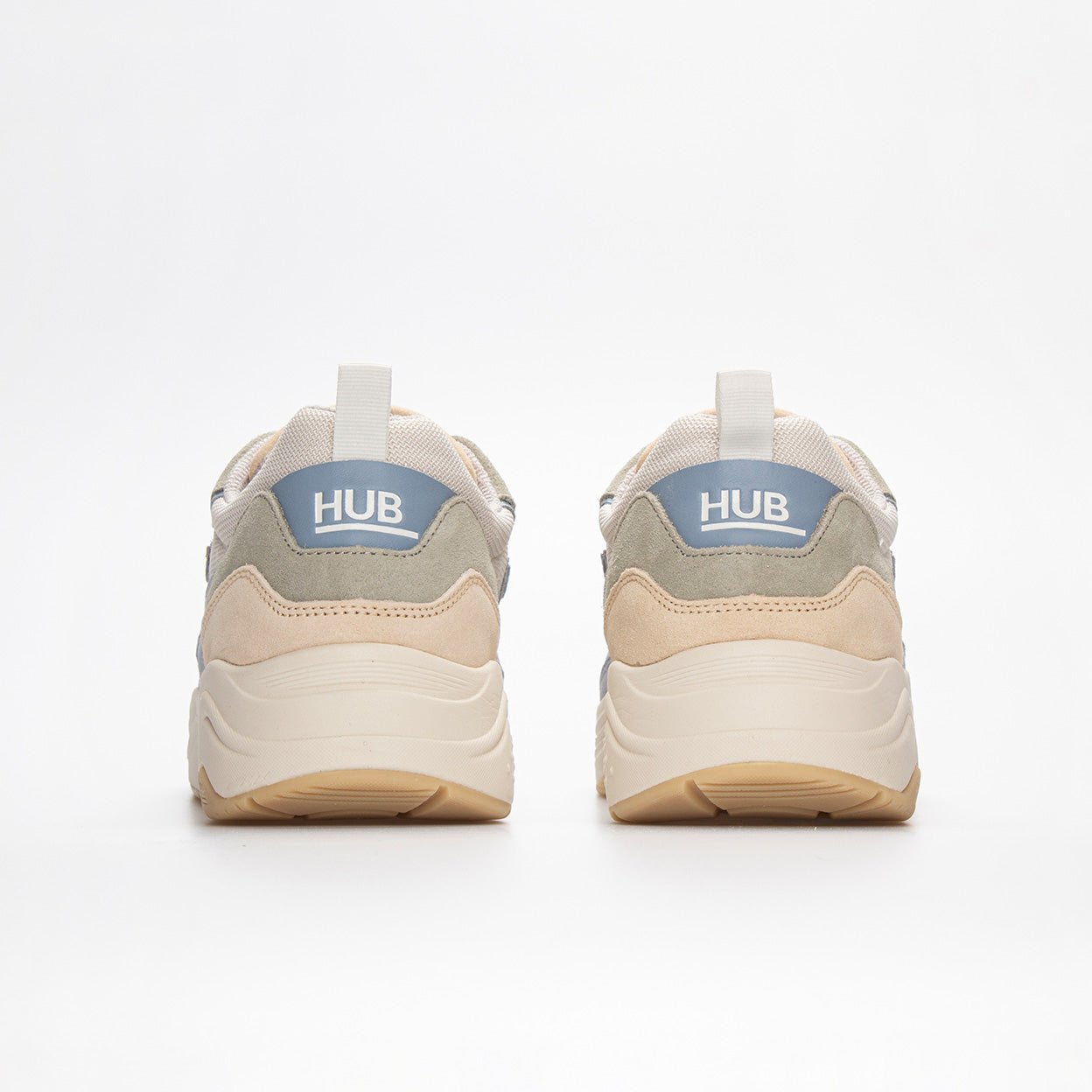 Glide | Light Beige/Off White/Sea Ice | Men - HUB Footwear