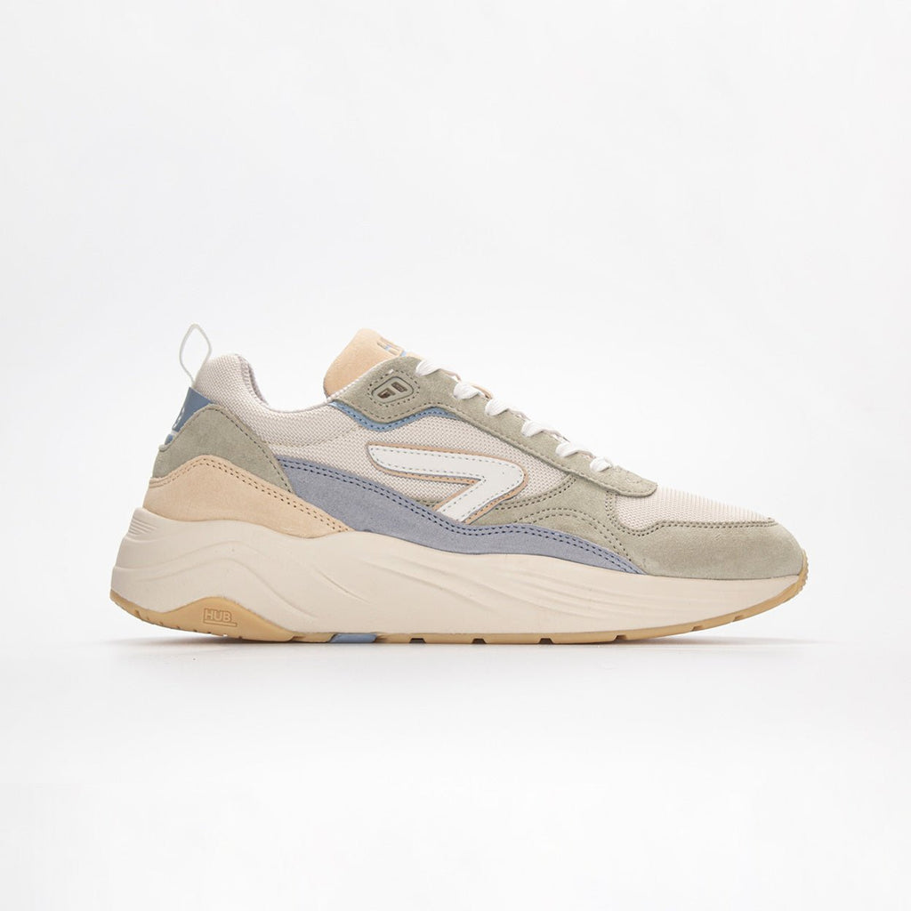 Glide | Light Beige/Off White/Sea Ice | Men - HUB Footwear