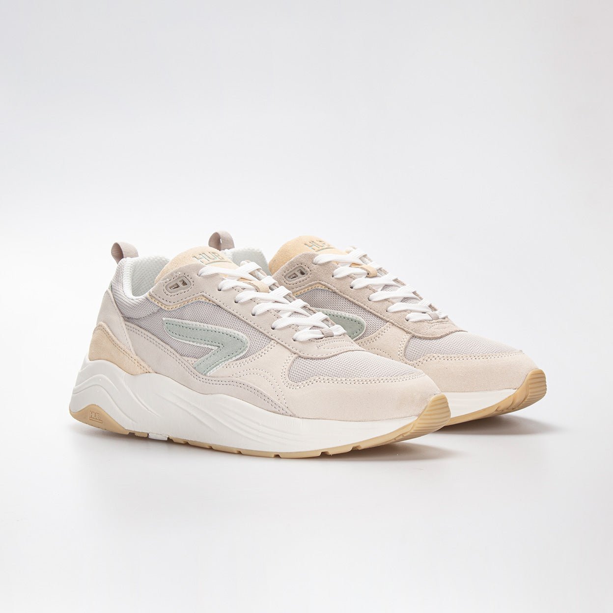 Glide | Light Bone/Cucumber | Men - HUB Footwear