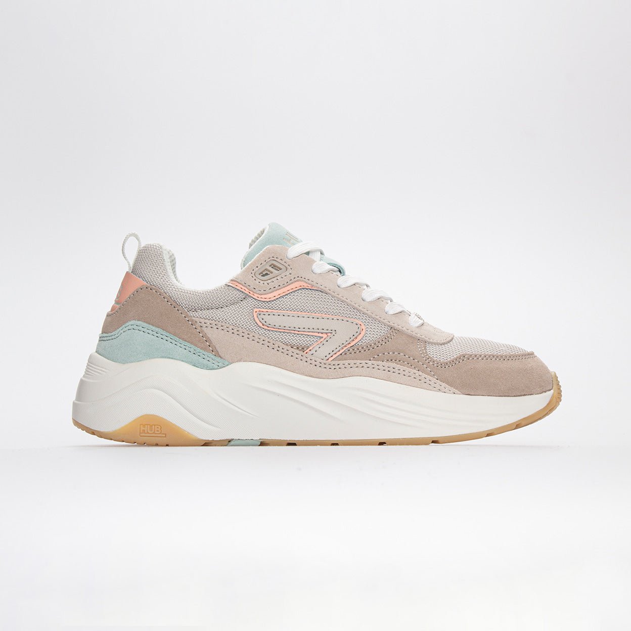 Glide | Light Bone/Mellow Peach | Women - HUB Footwear