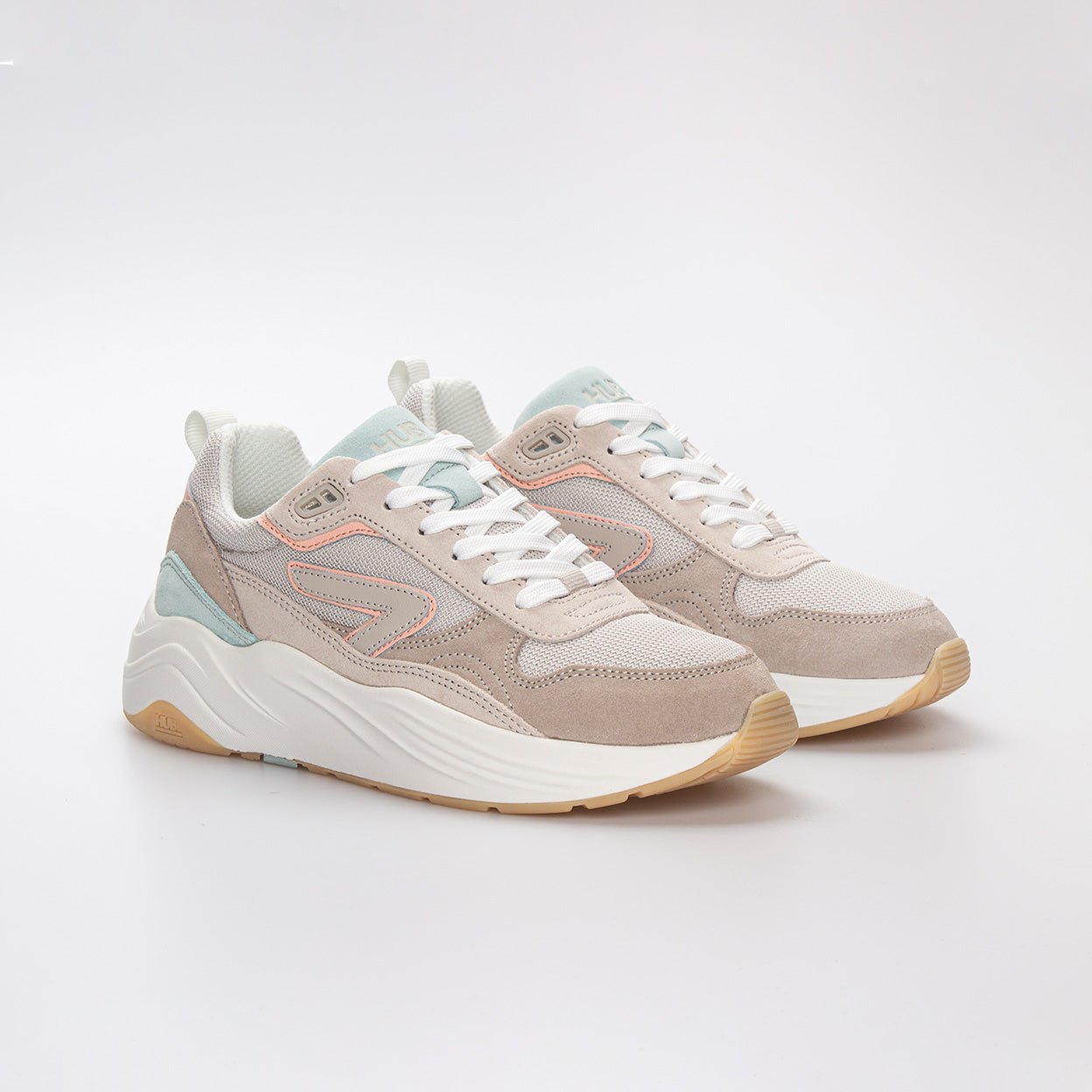 Glide | Light Bone/Mellow Peach | Women - HUB Footwear