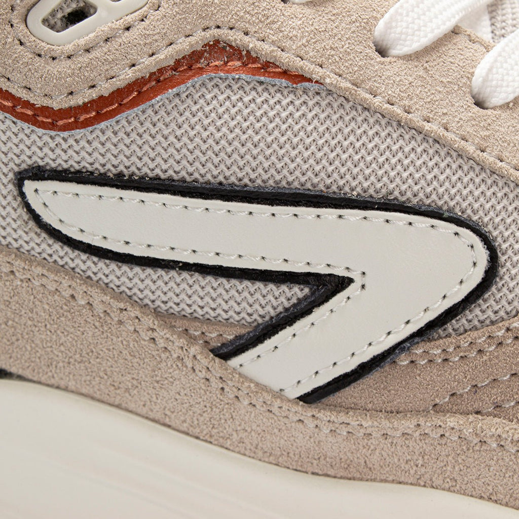 Glide | Light Bone/Off White/Dark Rust | Men - hubfootwear