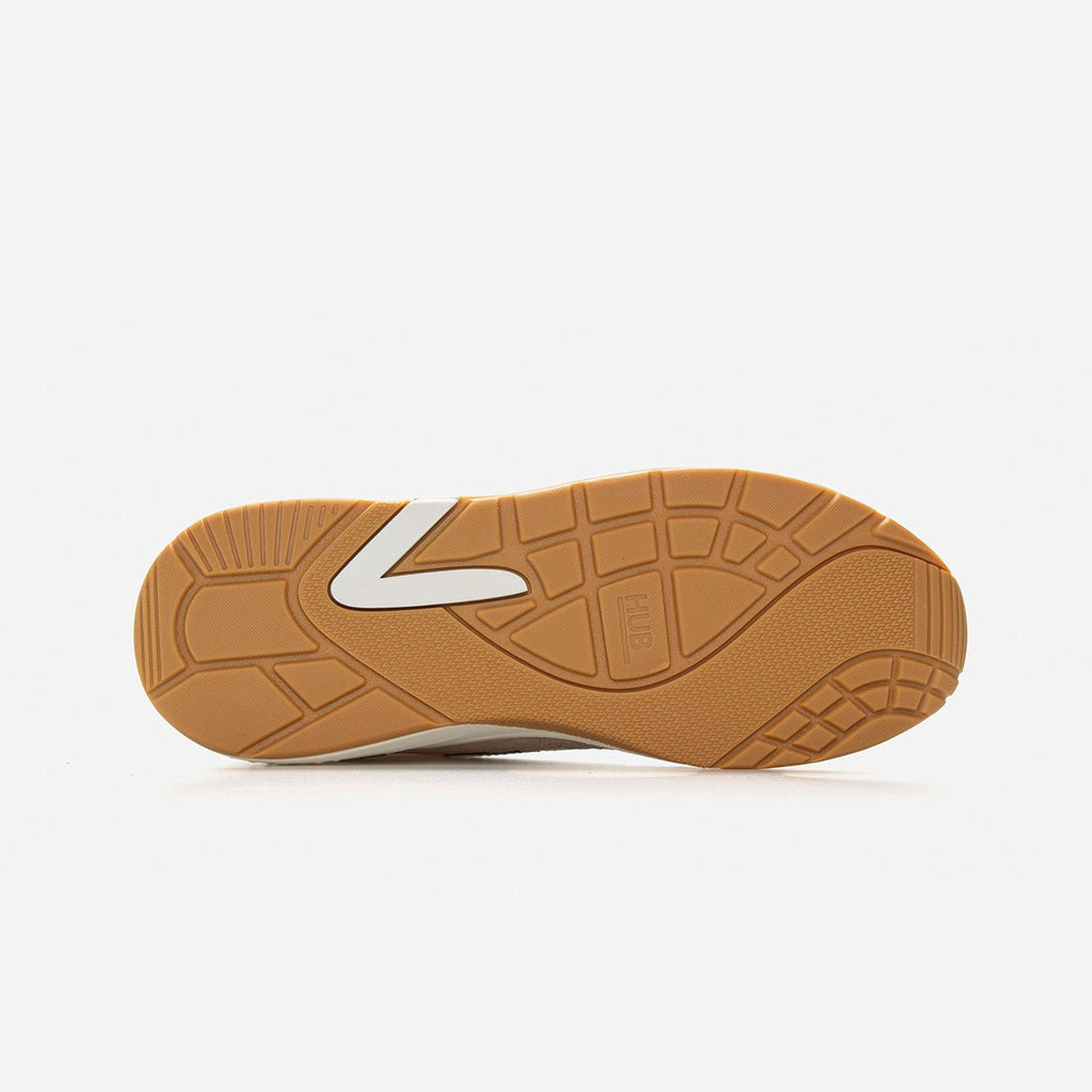 Glide | Light Bone/Off White/Dark Rust | Men - hubfootwear