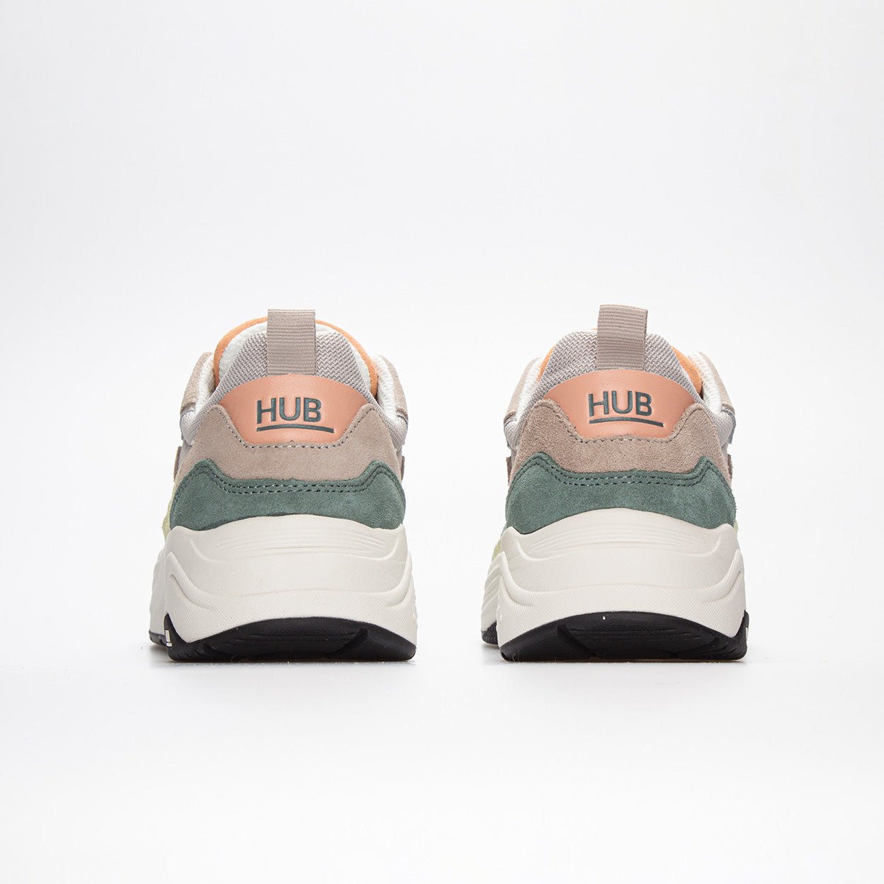 Glide | Light Bone/Off White/Leaf Green | Women - HUB Footwear
