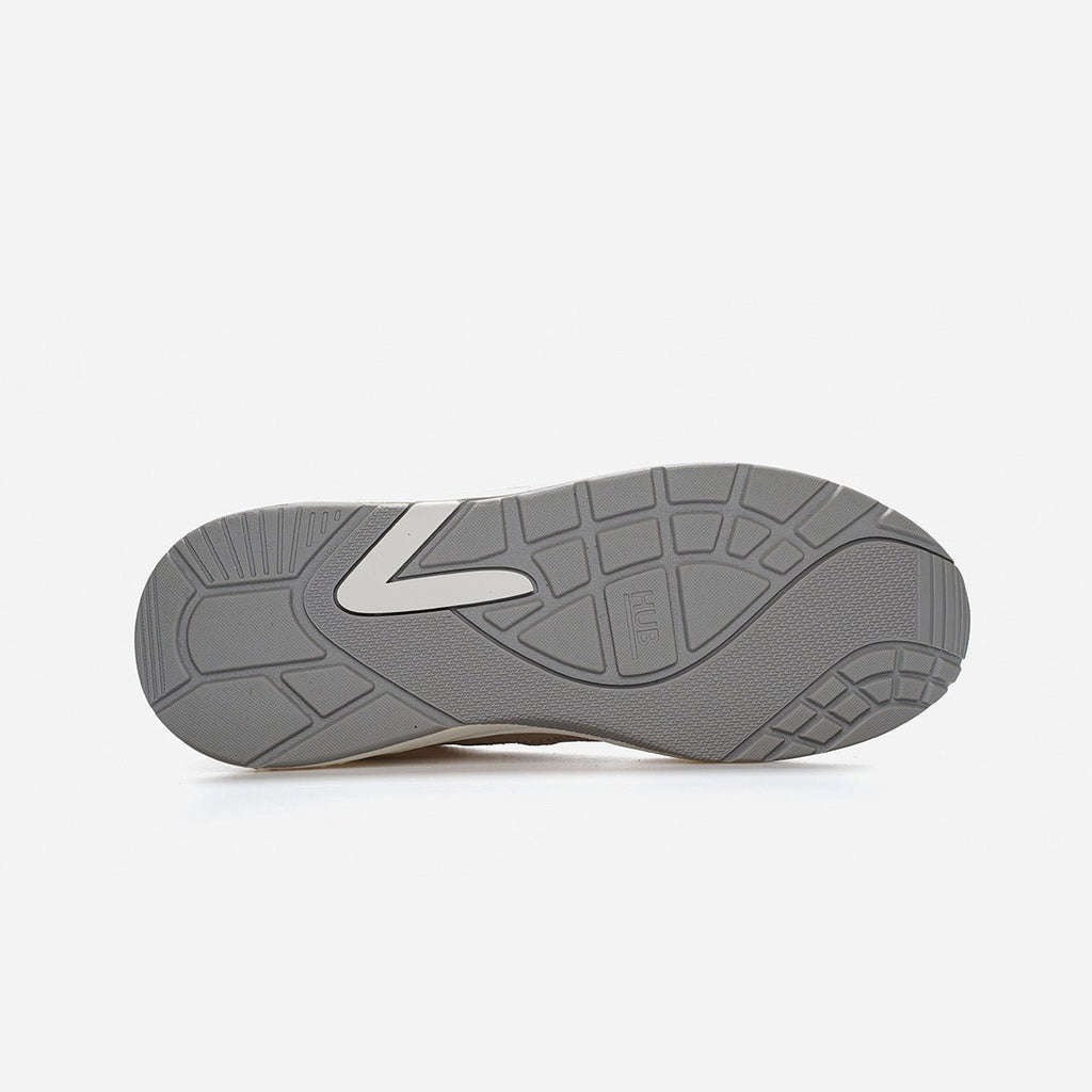 Glide | Light Bone/Off White/Sage Green | Men - hubfootwear