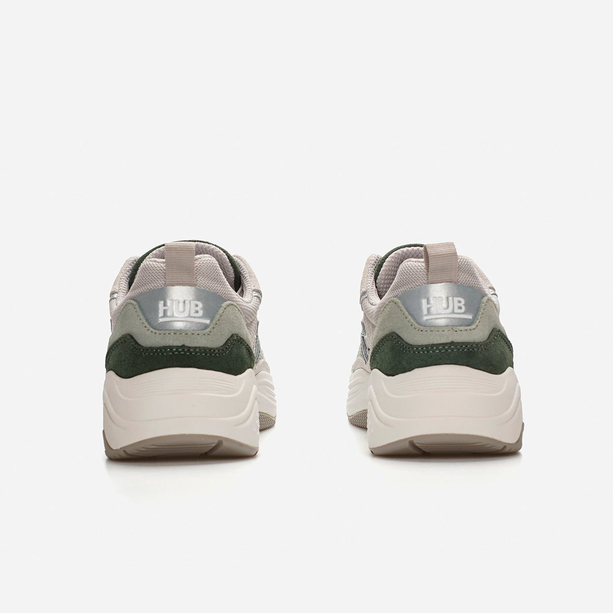 Glide | Light Bone/Sage Green | Women - hubfootwear