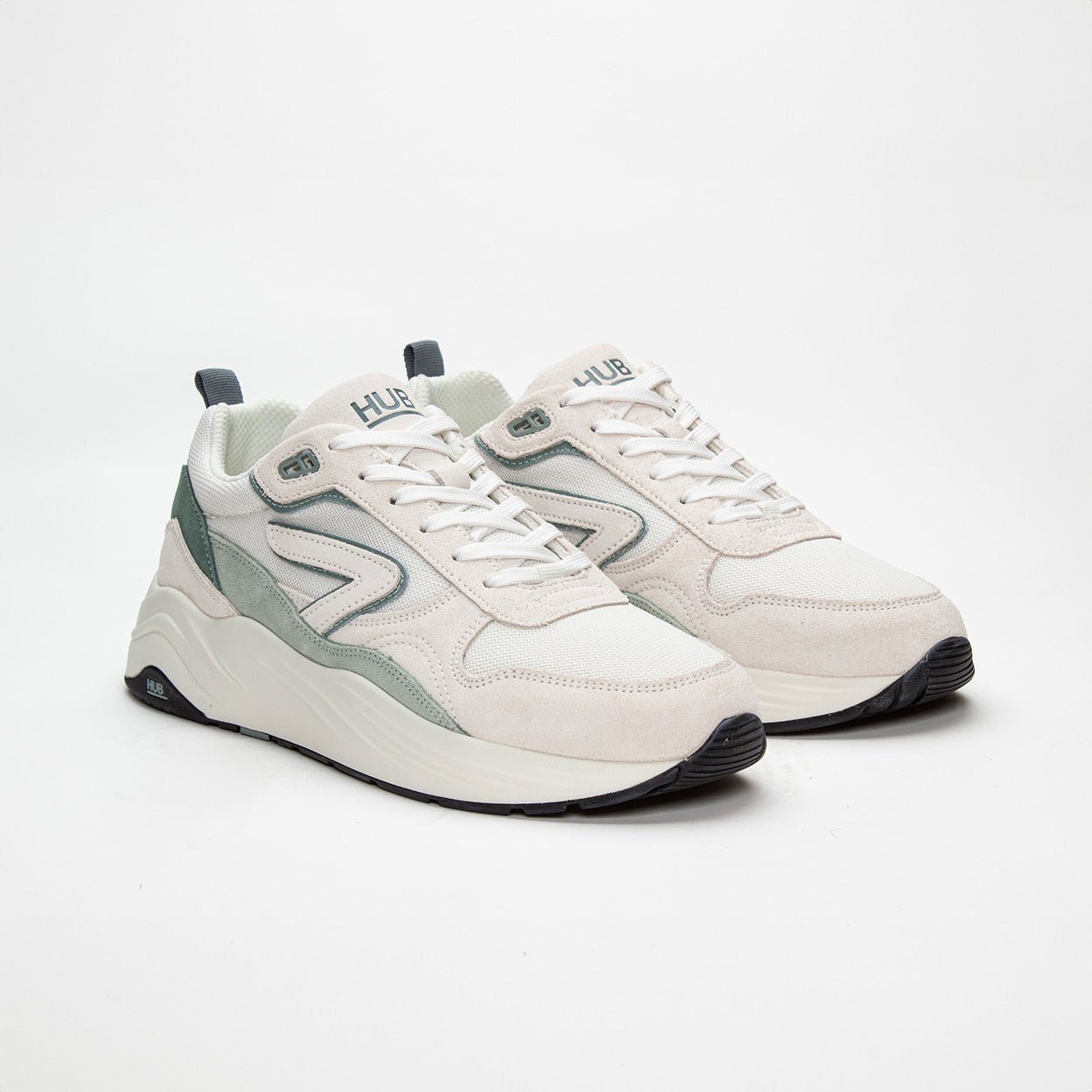 Glide | Off White/Cucumber | Men - HUB Footwear