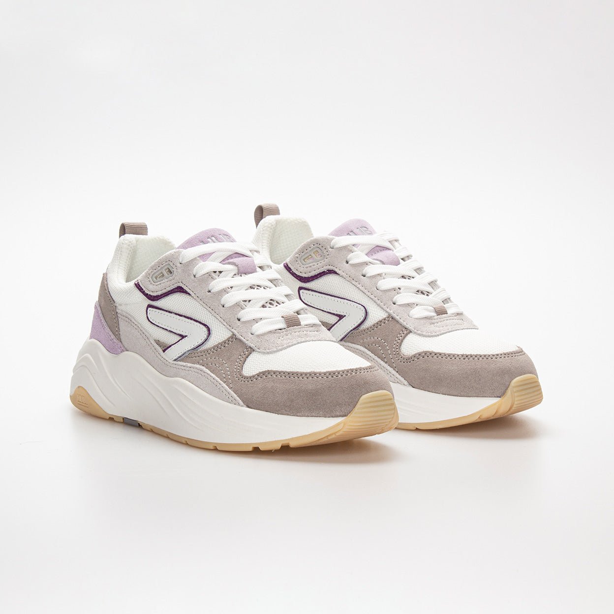 Glide | White/Dusted Grape/Neutral Grey | Women - HUB Footwear