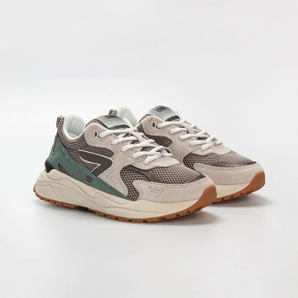 Grid | Almond Brown/Antique Bronze | Women - HUB Footwear