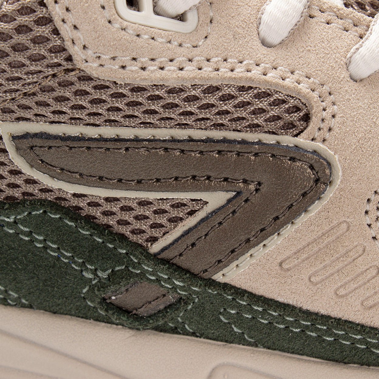 Grid | Almond Brown/Dark Bronze/Sage Green | Women - HUB Footwear