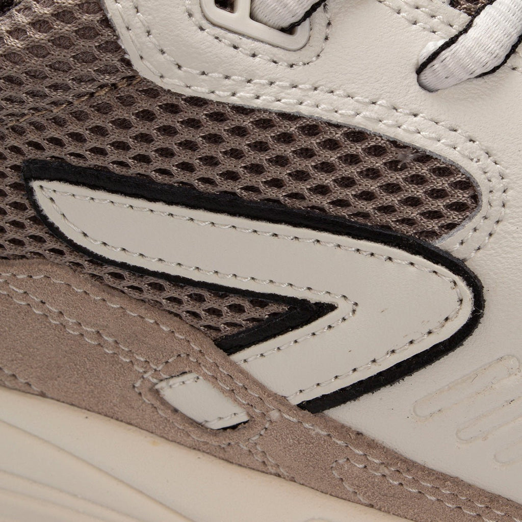 Grid | Almond Brown/Off White | Men - hubfootwear