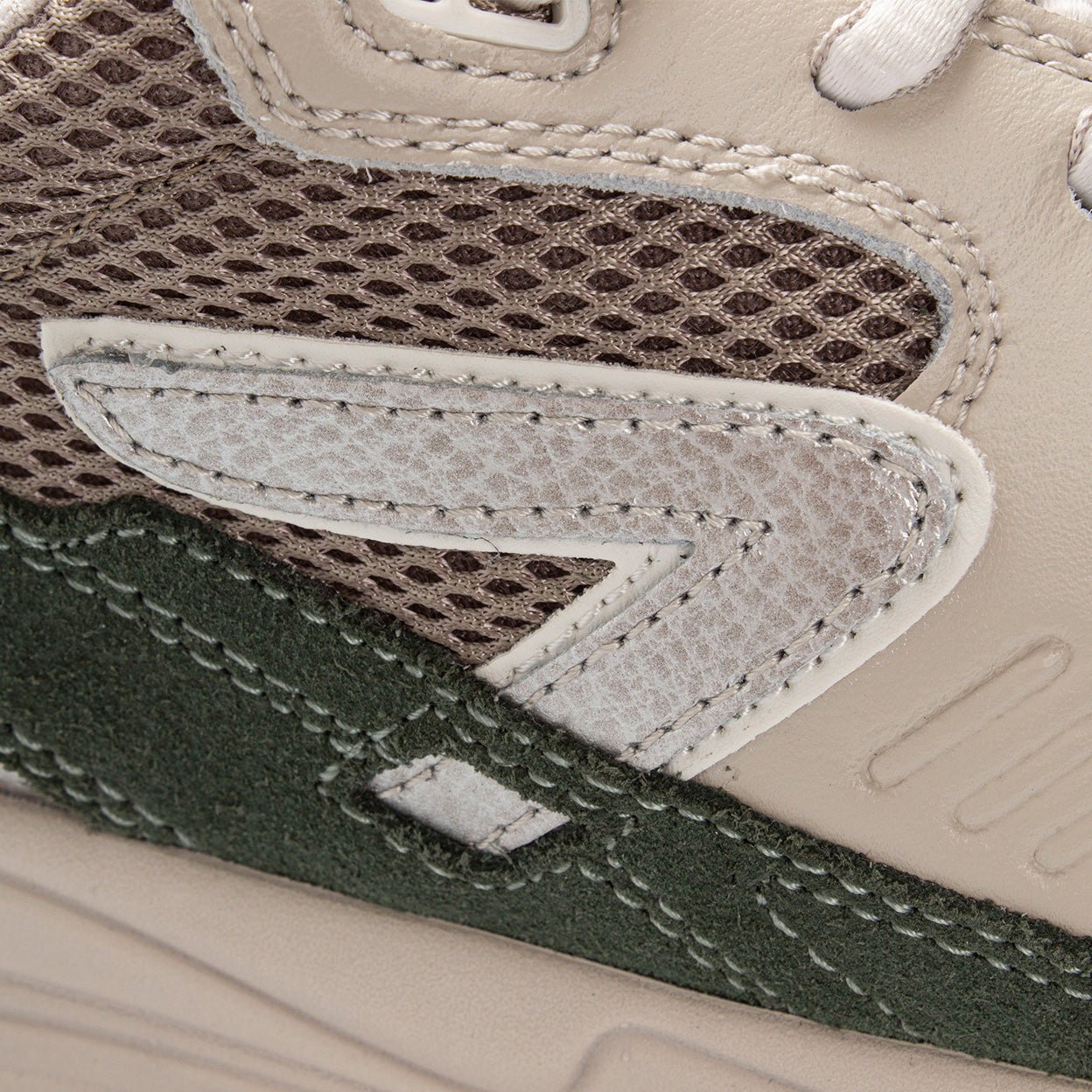 Grid | Almond Brown/Vintage Silver/Sage Green | Men - hubfootwear