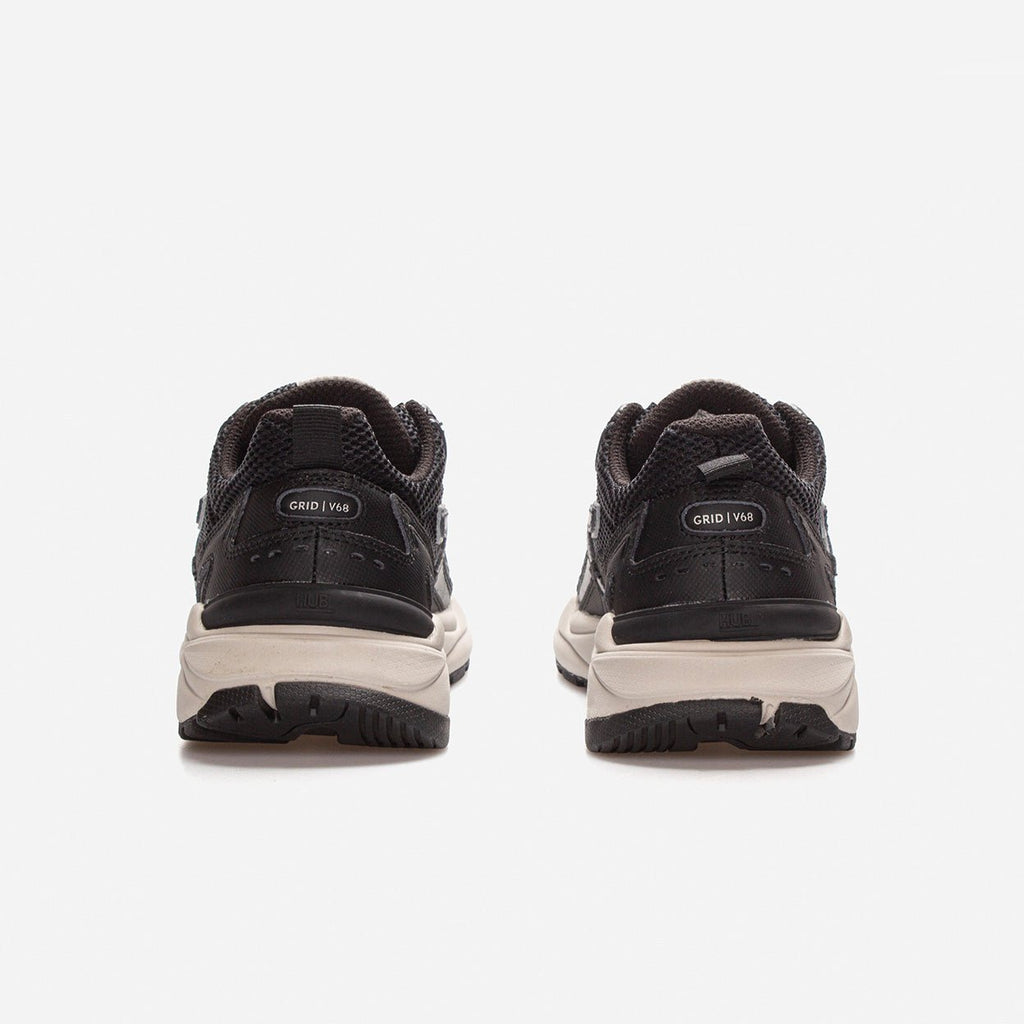 Grid | Black/Black | Women - hubfootwear