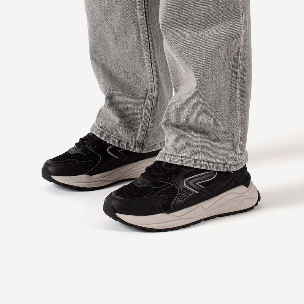Grid | Black/Black | Women - hubfootwear