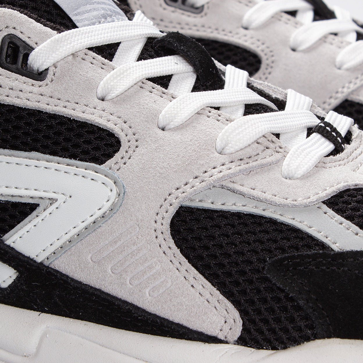 Grid | Black/White | Men - HUB Footwear