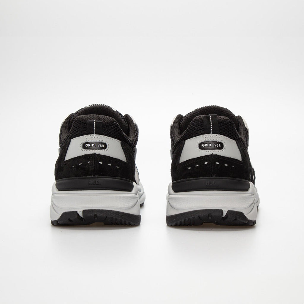 Grid | Black/White/Ice | Men - HUB Footwear