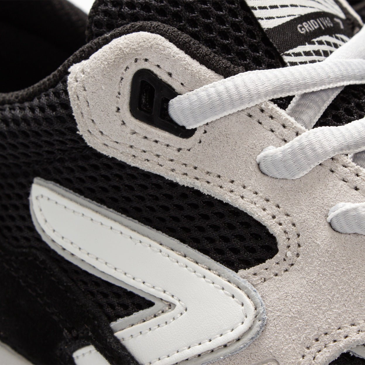 Grid | Black/White/Ice | Men - HUB Footwear