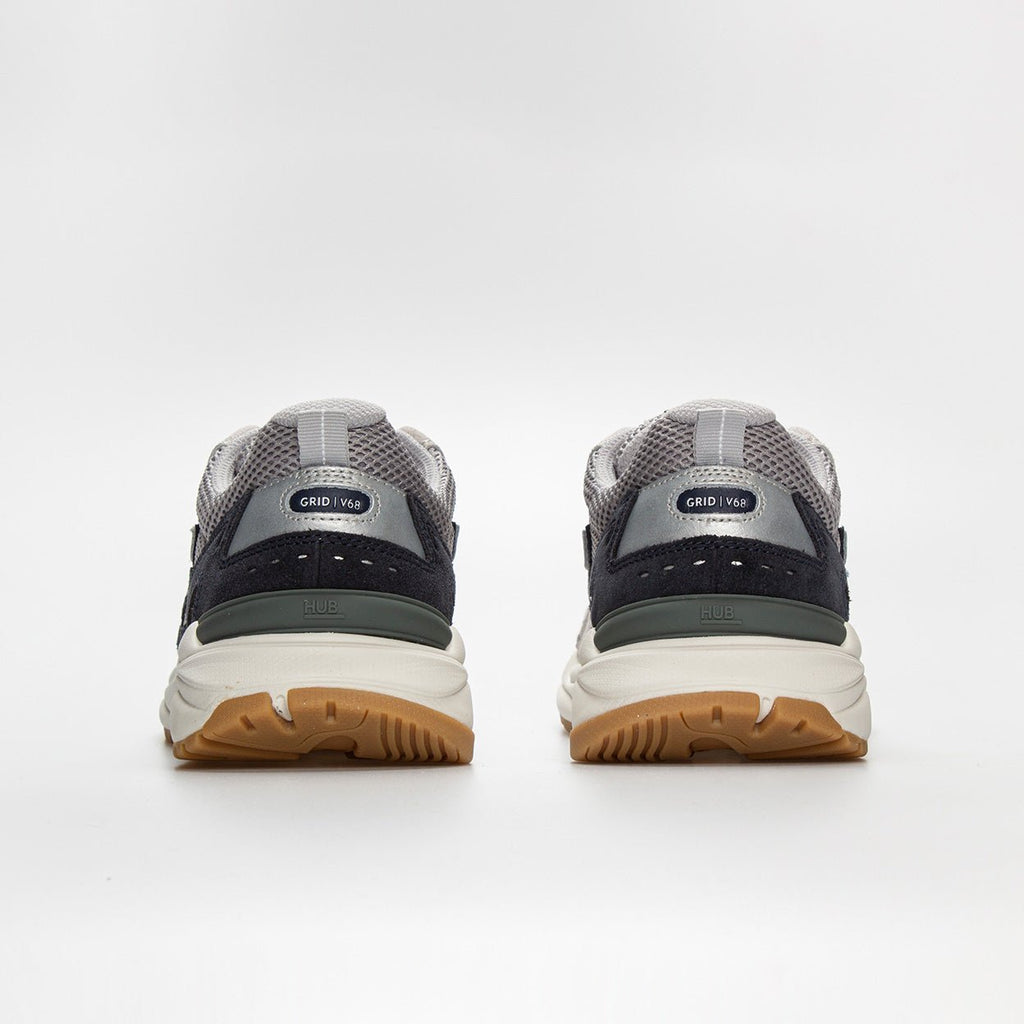 Grid | Cement/Silver/Navy | Men - hubfootwear