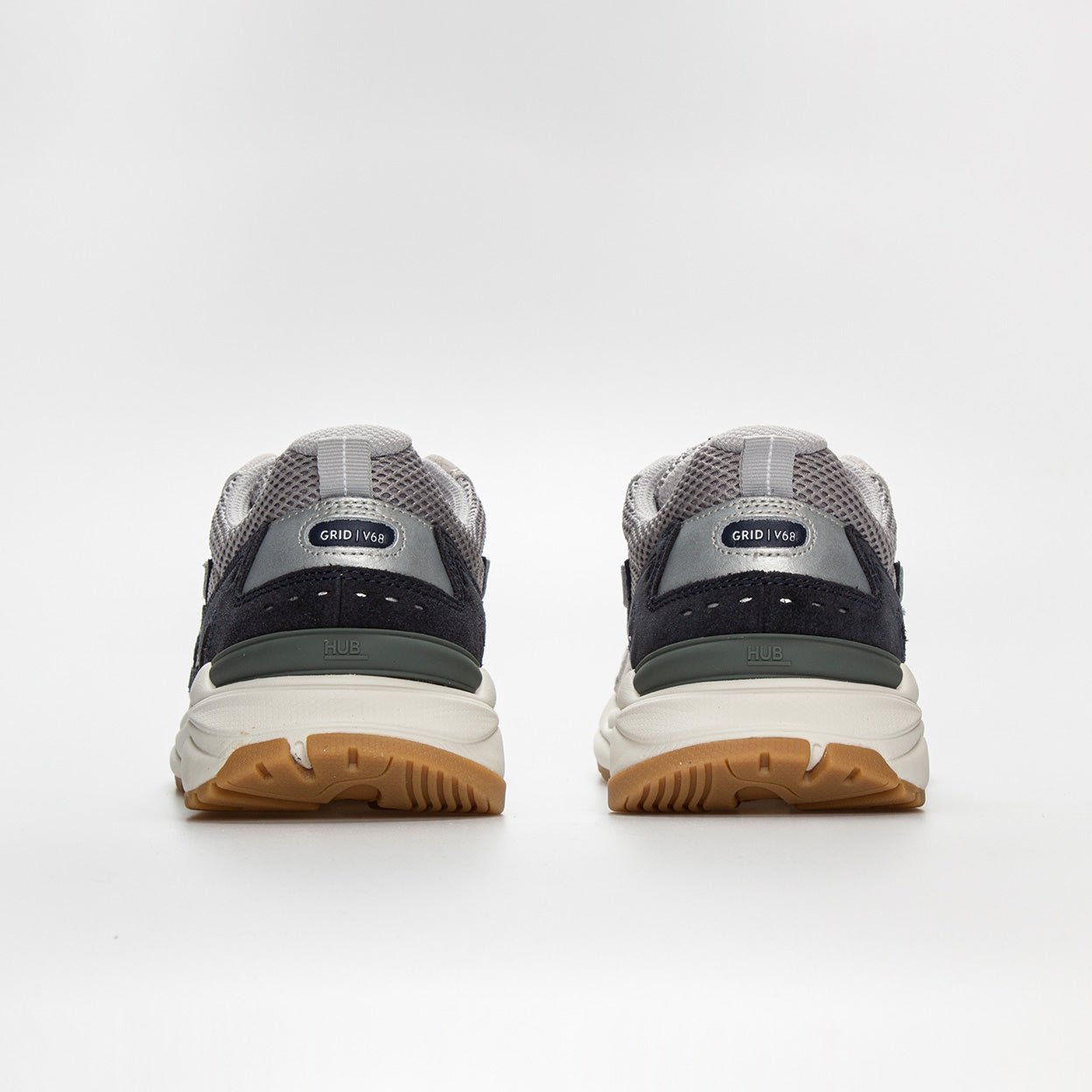 Grid | Cement/Silver/Navy | Men - hubfootwear