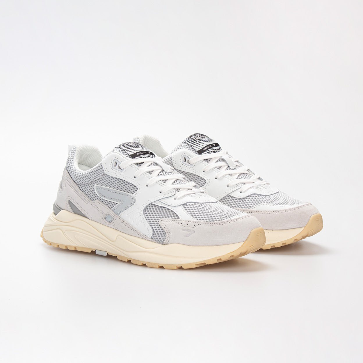 Grid | Ice/Silver/White | Men - HUB Footwear