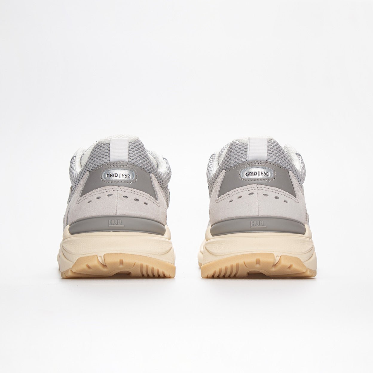 Grid | Ice/Silver/White | Men - HUB Footwear