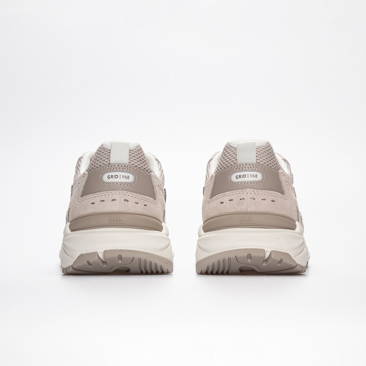 Grid | Light Bone/Off White | Men - HUB Footwear