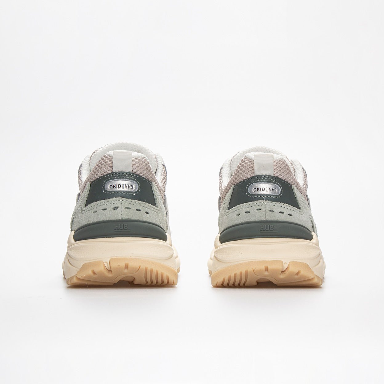 Grid | Light Bone/Off White/Cucumber | Women - HUB Footwear