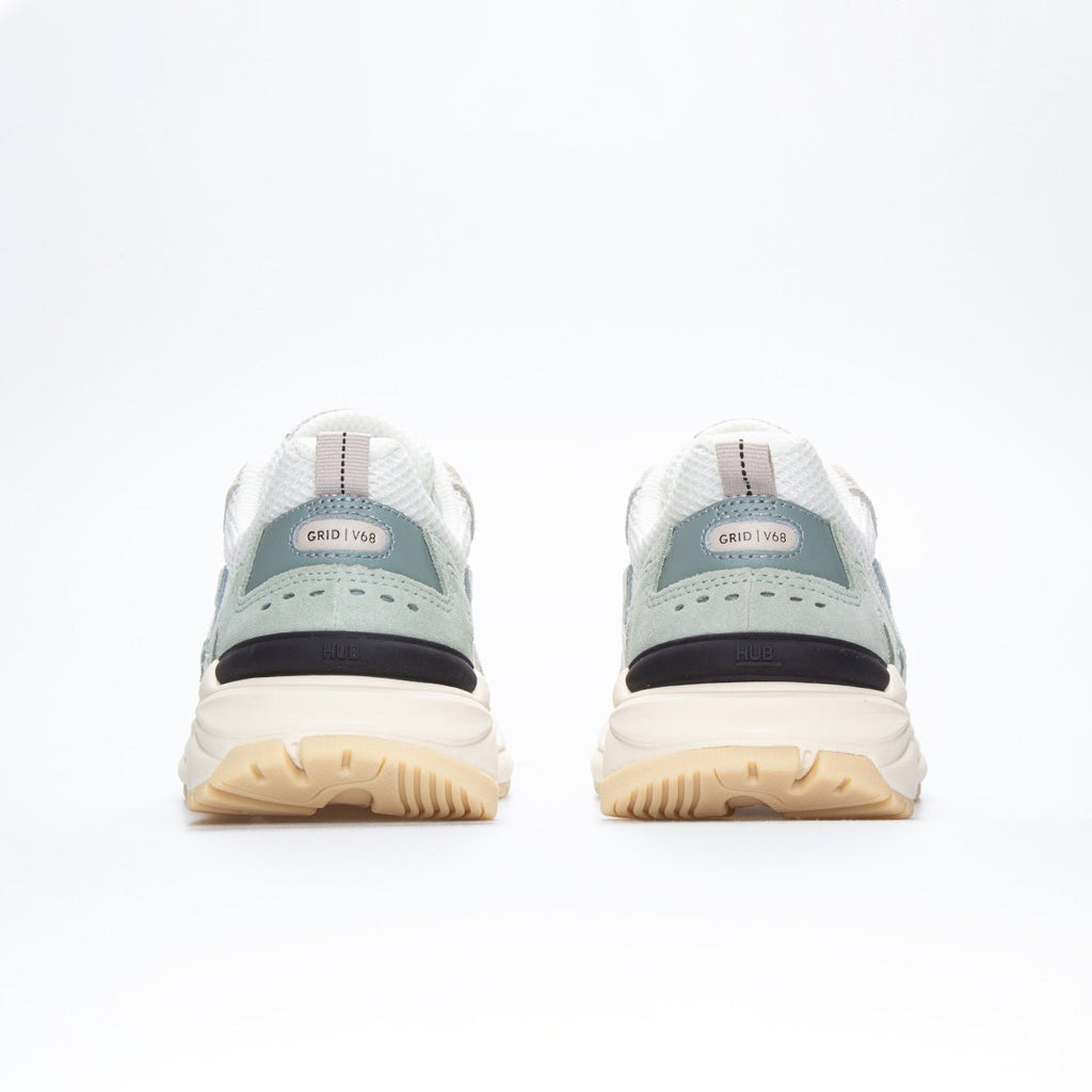 Grid | Off White/Cucumber | Women - HUB Footwear