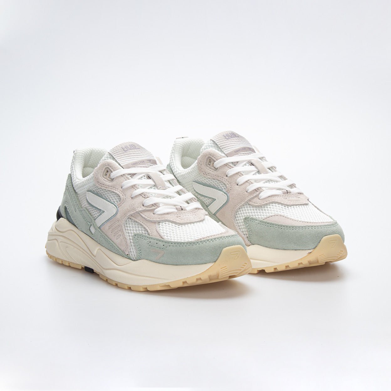 Grid | Off White/Cucumber | Women - HUB Footwear