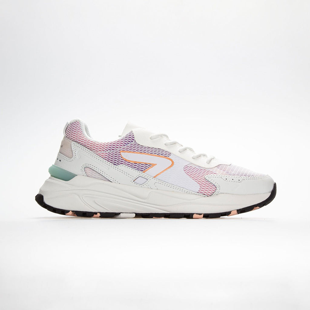 Grid | White/Papaya/Surf Spray | Women - HUB Footwear