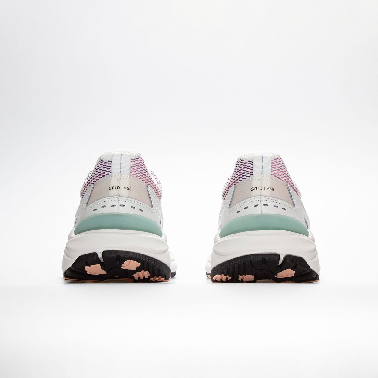 Grid | White/Papaya/Surf Spray | Women - HUB Footwear