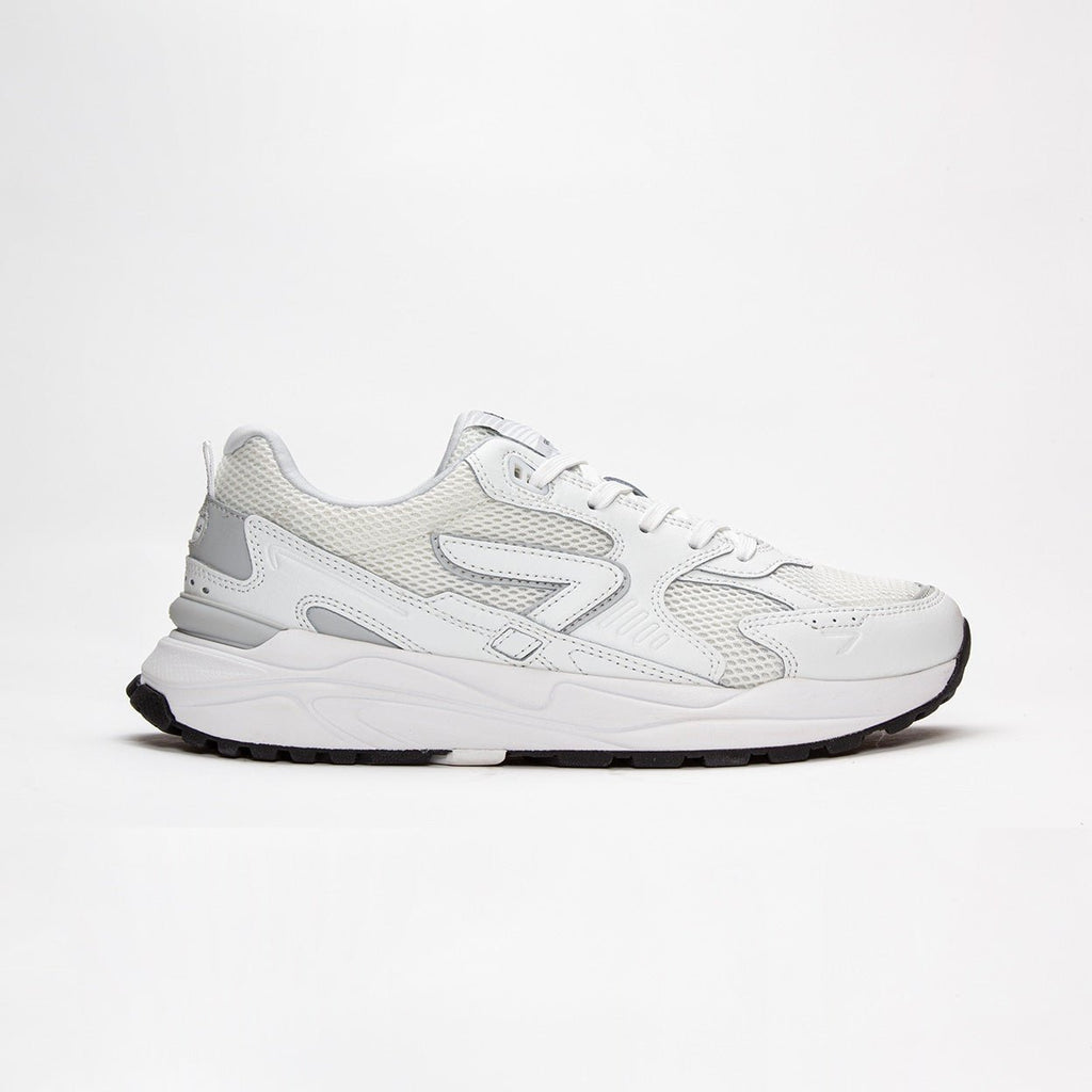 Grid | White/White | Men - HUB Footwear
