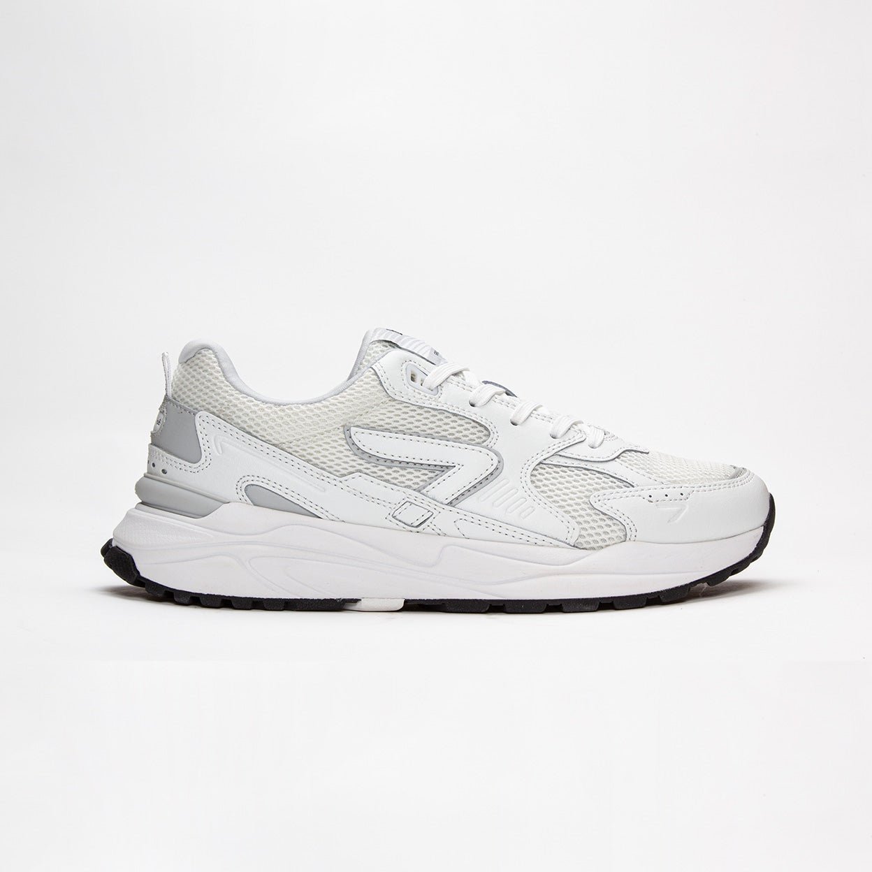Grid | White/White | Men - HUB Footwear
