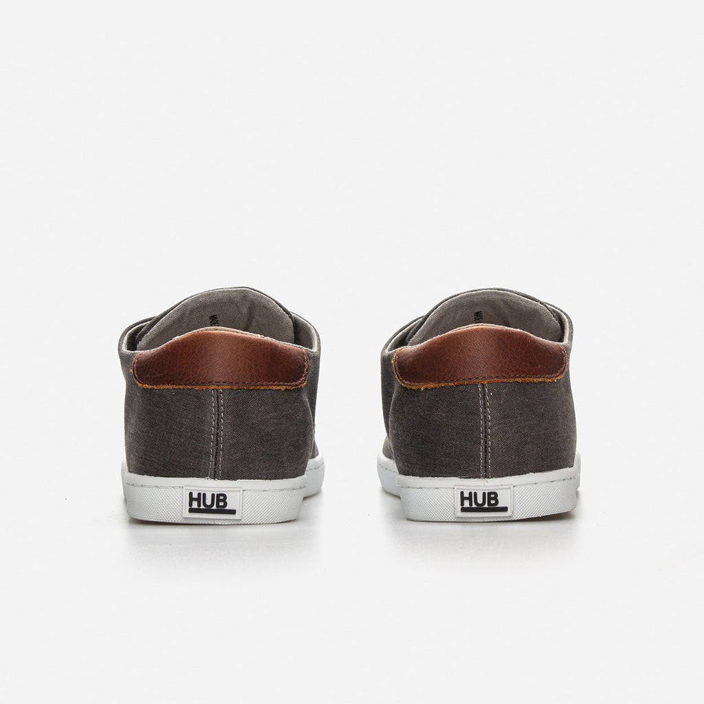 HUB Chucker | Black/Cognac/White | Men