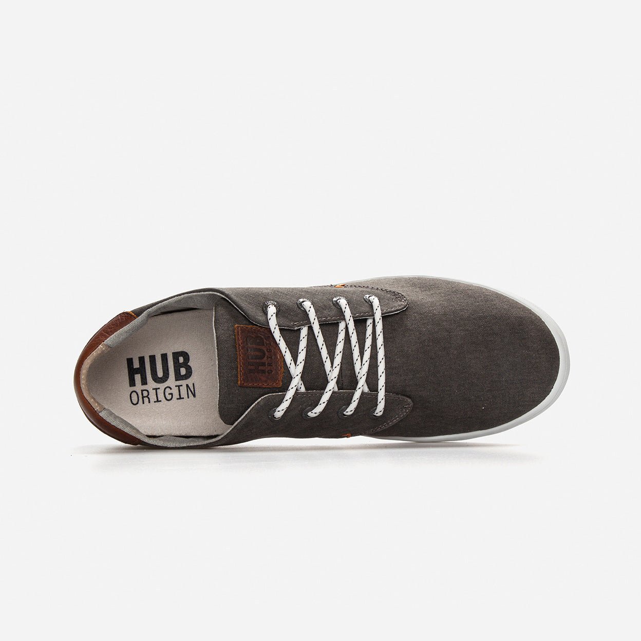 HUB Chucker | Black/Cognac/White | Men