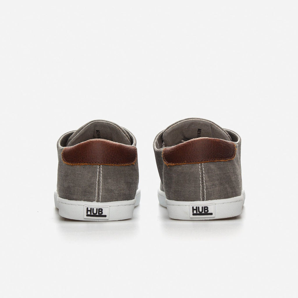 HUB Chucker | Greyish/Cognac/White | Men