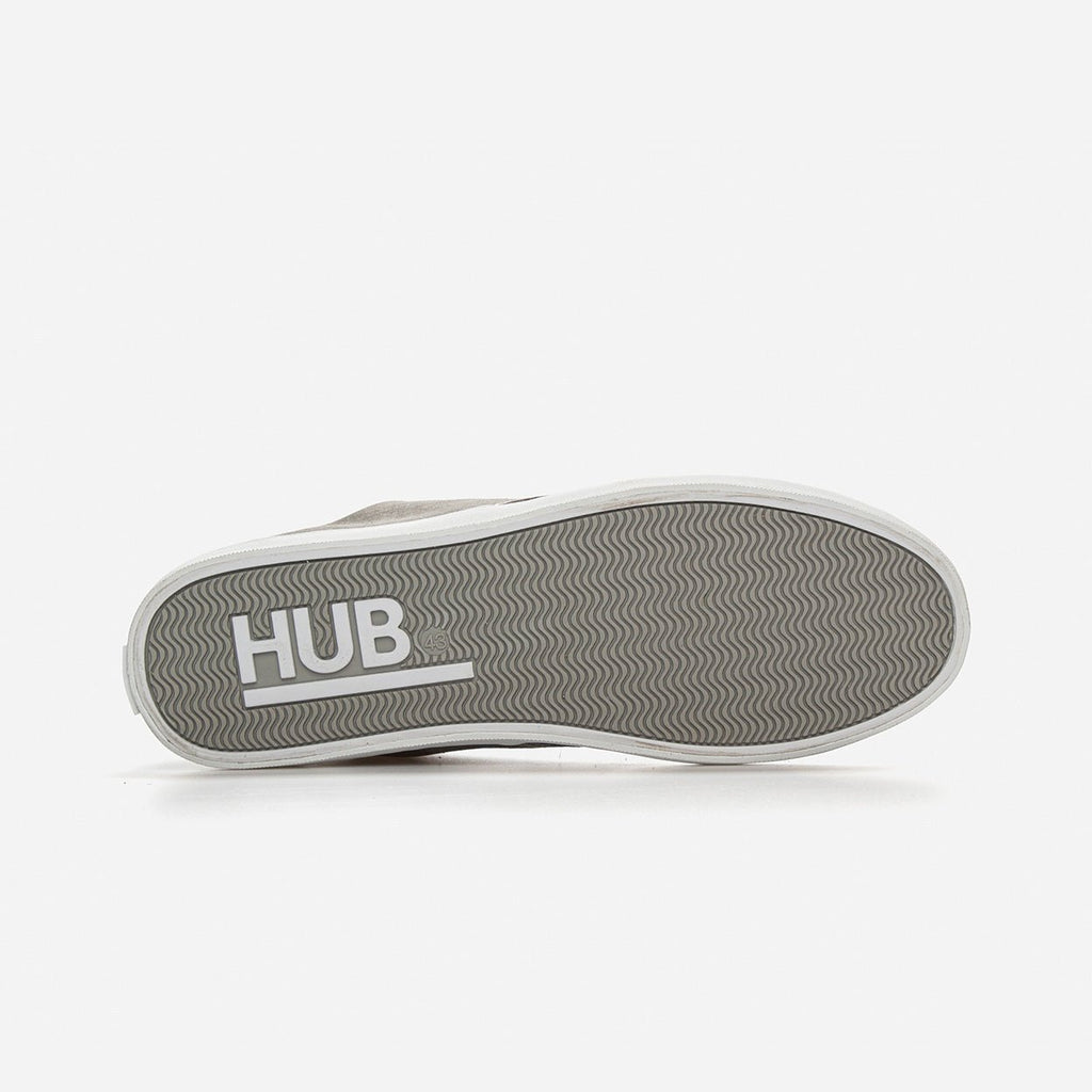 HUB Chucker | Greyish/Cognac/White | Men