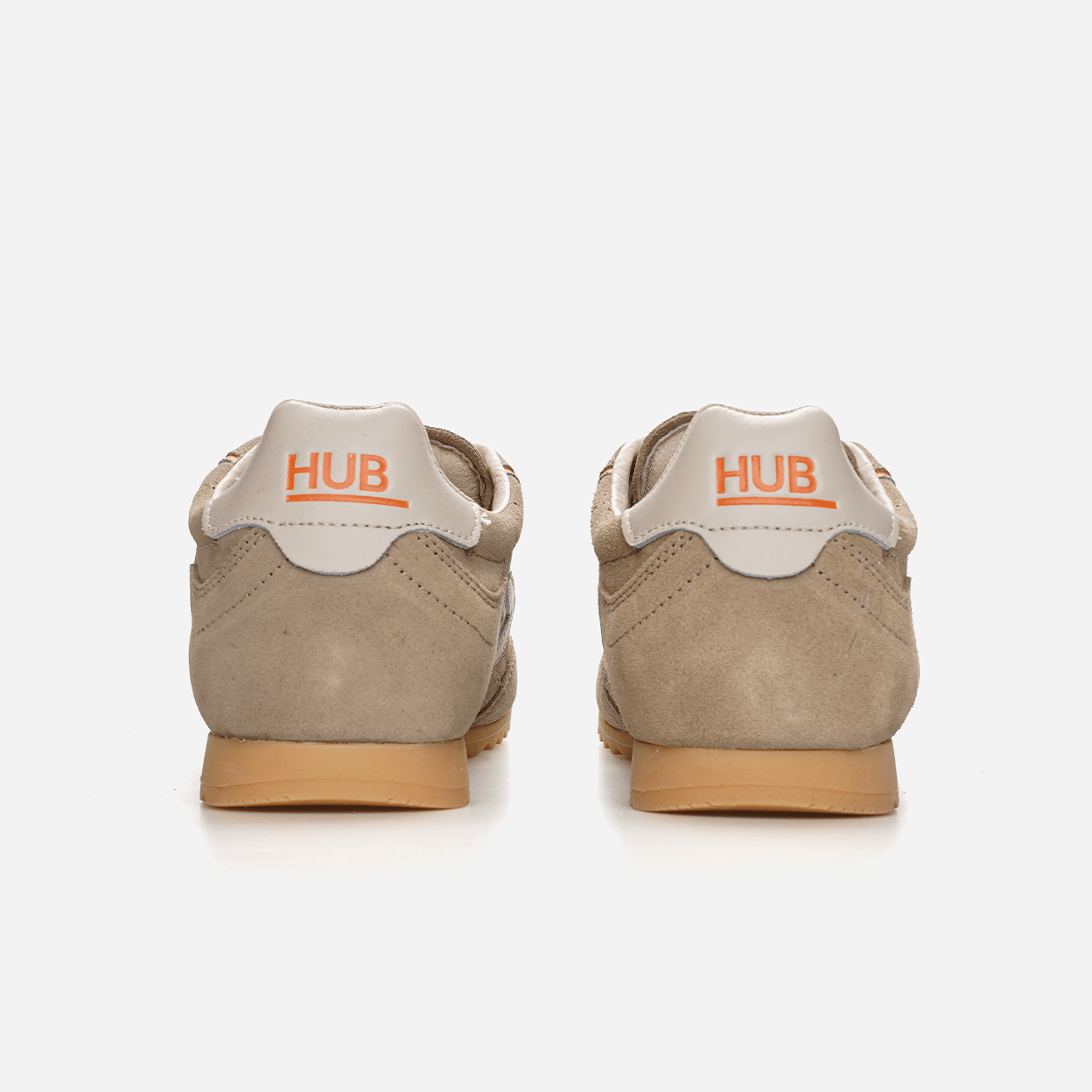 HUB Dayton | Almond Brown/Light Bone/Hub Orange | Men