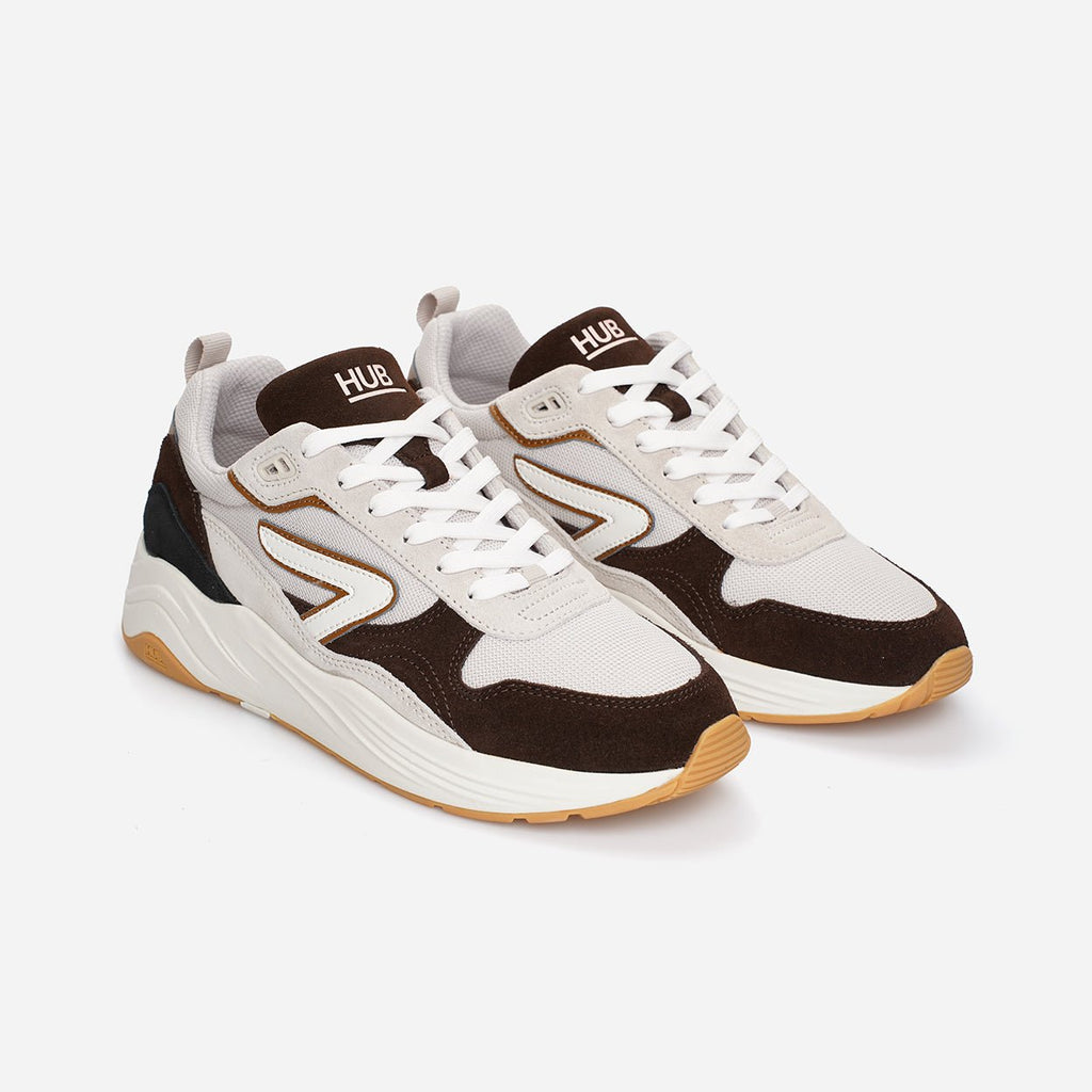 HUB Glide | Light Bone/Dark Coffee | Men