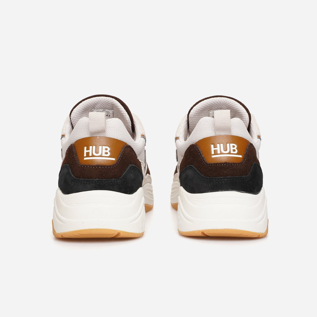 HUB Glide | Light Bone/Dark Coffee | Men