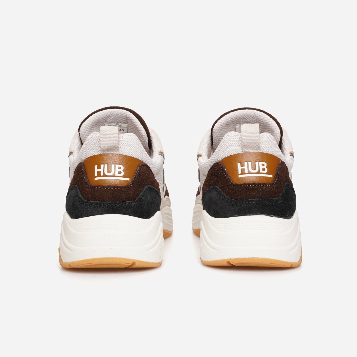 HUB Glide | Light Bone/Dark Coffee | Men