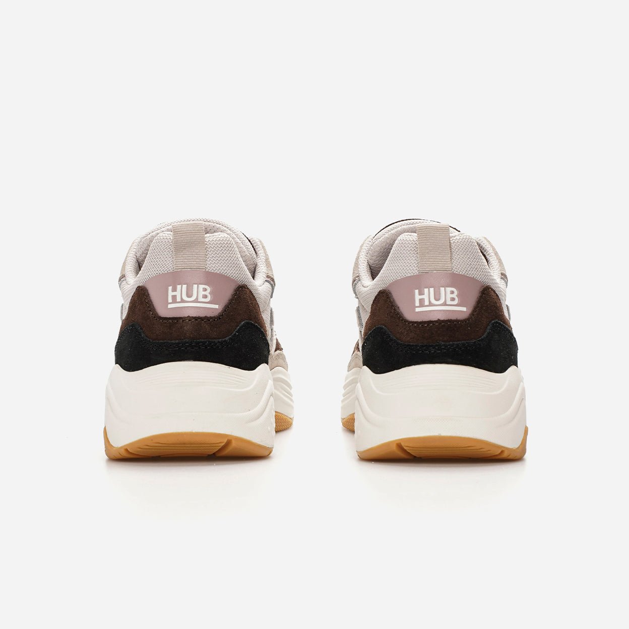 HUB Glide | Light Bone/Dark Coffee | Women