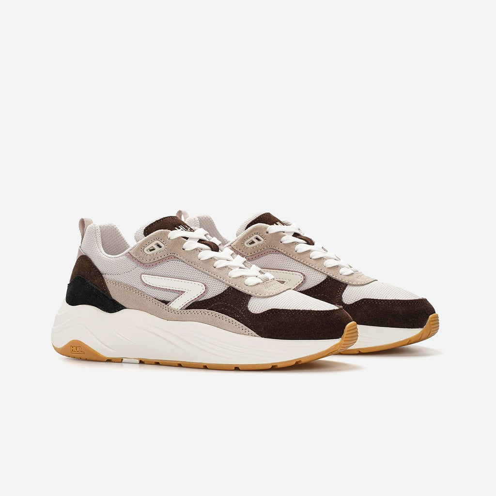 HUB Glide | Light Bone/Dark Coffee | Women