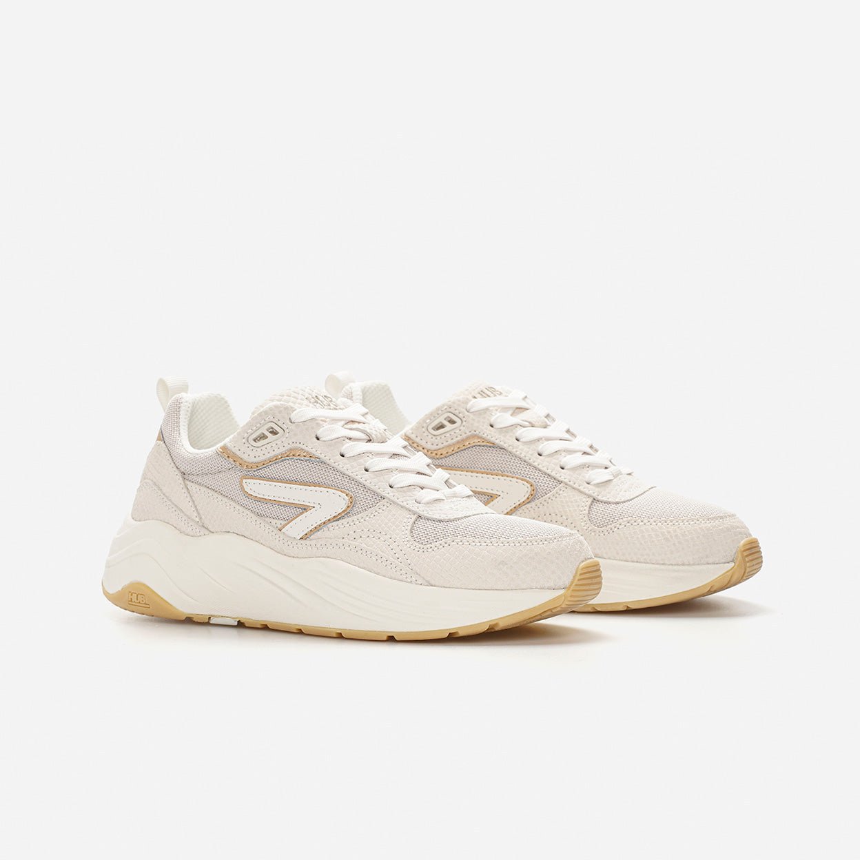 HUB Glide | Light Bone/Off White/Snake | Women - metafield_custom.shoe_type in metafield_custom.web_color