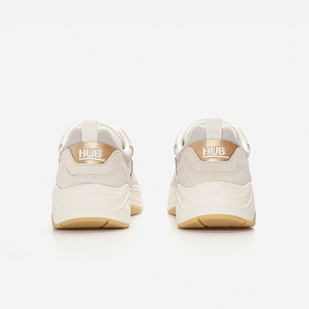 HUB Glide | Light Bone/Off White/Snake | Women - metafield_custom.shoe_type in metafield_custom.web_color