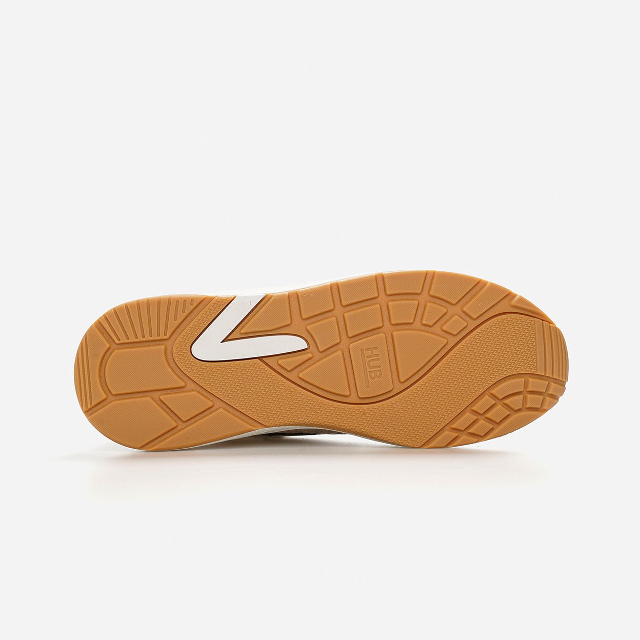 HUB Glide | Off White/Cognac/Dark Coffee | Men - metafield_custom.shoe_type in metafield_custom.web_color