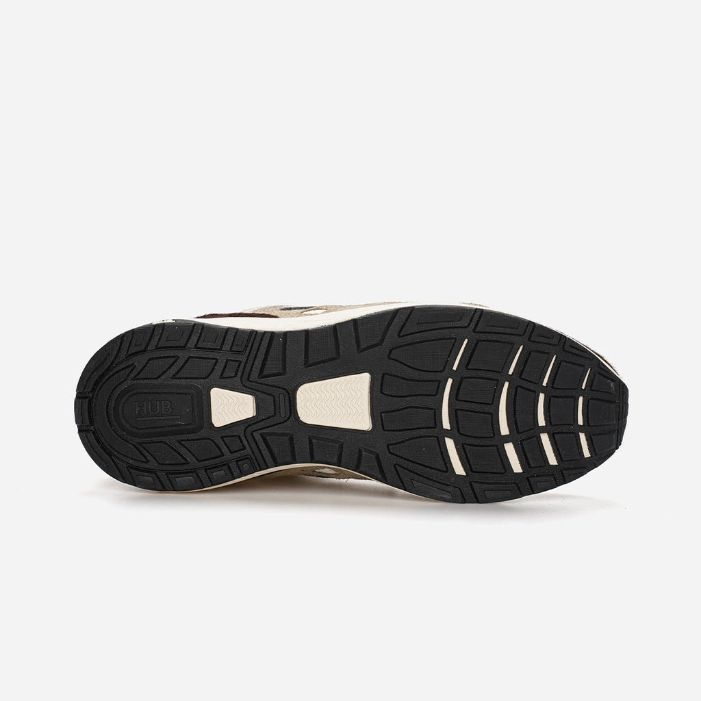 HUB Grid | Almond Brown/Dark Burgundy | Women